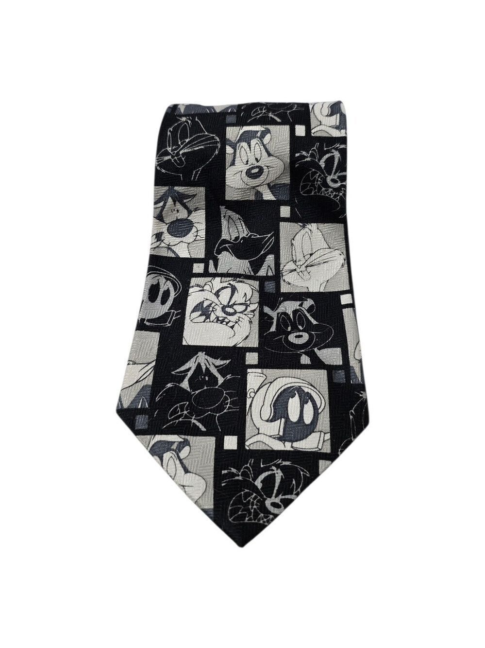 Warner Bros. Looney Tunes Vintage 90s Character Novelty Tie